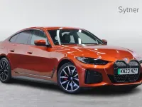 Used BMW i4 M Sport 246 kW (335 HP) 2023 Orange Sedan