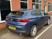 Begagnad BMW X2 Sport Line 2021 Blå SUV
