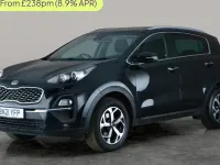 Used Kia Sportage 132 HP (97 kW) 2021 Black SUV