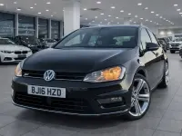 Used VW Golf VII R-line 2016 Black Hatchback