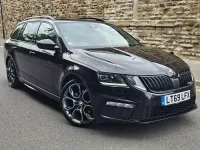Used Skoda Octavia vRS 2019 Black Estate