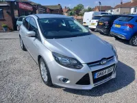 Used Ford Focus Titanium 125 HP (91 kW) 2014 Silver Hatchback
