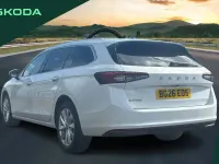 New Skoda Superb SE Technology 150 HP (110 kW) 2026 White Estate