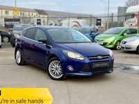 Used Ford Focus Zetec 125 HP (91 kW) 2014 Blue Hatchback