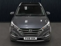 Used Hyundai Santa Fe Premium 200 HP (147 kW) 2018 Blue SUV