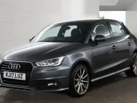 Used Audi A1 S-Line 116 HP (85 kW) 2017 Grey Hatchback