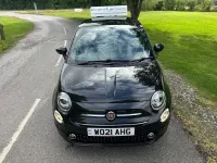 Used Fiat 500 Lounge 70 HP (51 kW) 2021 Black Hatchback