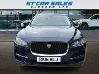 Used Jaguar F-Pace Portfolio 180 HP (132 kW) 2016 Blue SUV