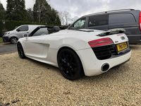 Used Audi R8 Spyder Design 525 HP (386 kW) 2013 White Cabriolet