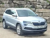 Used Skoda Karoq SE L 116 HP (85 kW) 2019 Silver SUV