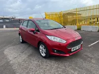 Used Ford Fiesta Zetec 2015 Red Hatchback