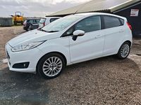 Used Ford Fiesta Titanium 2014 White Hatchback