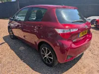 Used Toyota Yaris 107 HP (78 kW) 2018 Red Hatchback