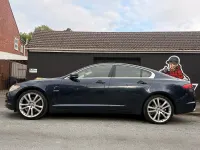 Używany Jaguar XF Premium Luxury 268 KM (197 kW) 2009 Niebieski Sedan/Limuzyna