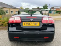 Used Saab 9-3 Linear 147 HP (108 kW) 2007 Black Cabriolet