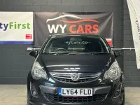 Used Vauxhall Corsa Edition 86 HP (63 kW) 2014 Black Hatchback