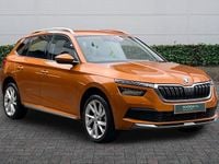 Used Skoda Kamiq SE L Executive 110 HP (80 kW) 2022 Phoenix orange metallic SUV
