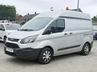 Used Ford Transit Custom 100 HP (73 kW) 2015 Silver Van