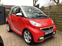 Used Smart ForTwo Coupé Passion 54 HP (39 kW) 2013 Red Coupe