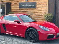 Used Porsche Cayman 2017 Red Coupe