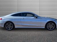 Used Mercedes C200 AMG line 184 HP (135 kW) 2023 High tech silver Coupe