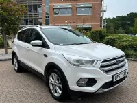 Used Ford Kuga Titanium 150 HP (110 kW) 2018 White SUV