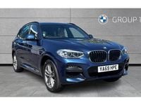 Used BMW X3 M Sport 190 HP (139 kW) 2020 Phytonic blue SUV