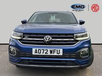 Used VW T-Cross R-line 110 HP (80 kW) 2022 Blue SUV