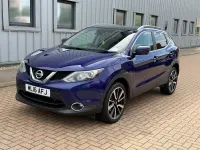 Used Nissan Qashqai Tekna 115 HP (84 kW) 2016 Blue SUV