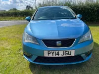 Used Seat Ibiza 85 HP (62 kW) 2014 Blue Hatchback