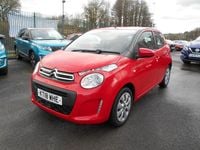 Used Citroën C1 Feel 68 HP (50 kW) 2018 Red Hatchback