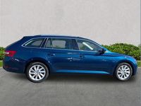 Used Skoda Superb SE 147 HP (108 kW) 2022 Blue Estate