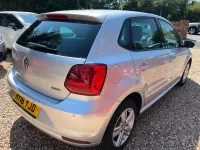 Used VW Polo Match 60 HP (44 kW) 2016 Silver Hatchback