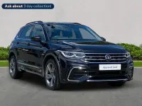 Used VW Tiguan R-line Edition 150 HP (110 kW) 2023 Black SUV