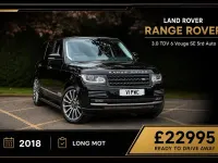 Used Land Rover Range Rover Vogue SE 306 HP (225 kW) 2018 Black SUV