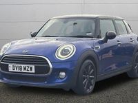 Used Mini Cooper Hatch 136 HP (100 kW) 2018 Blue Hatchback