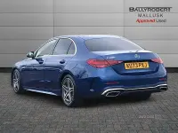 Usado Mercedes C200 AMG line 204 HP (150 kW) 2024 Azul Sedan