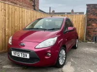 Used Ford Ka Zetec 2012 Red Hatchback