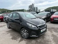 Used Peugeot 108 Active 2016 Black Hatchback