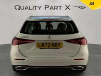 Used Mercedes C220 2022 White Estate