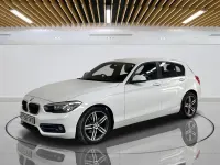 Used BMW 118 Sport Line 136 HP (100 kW) 2018 White Hatchback