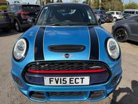 Begagnad Mini John Cooper Works Hatch 231 HK (169 kW) 2015 Blå Halvkombi