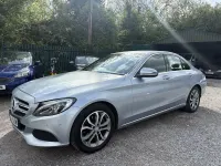 Używany Mercedes C220 170 KM (125 kW) 2016 Srebrny Sedan/Limuzyna
