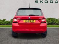 Used Skoda Fabia Colour Edition 94 HP (69 kW) 2018 Red Hatchback