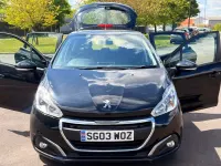 Used Peugeot 208 Active 2019 Black Hatchback