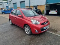 Used Nissan Micra Acenta 2013 Red Hatchback