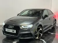 Used Audi A3 Black Edition 2018 Grey Sedan