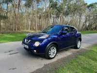 Used Nissan Juke Acenta Premium 117 HP (86 kW) 2015 Blue SUV