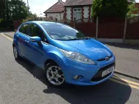 Used Ford Fiesta Zetec 96 HP (70 kW) 2012 Blue Hatchback