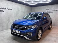 Used VW T-Cross SEL 2021 Blue SUV